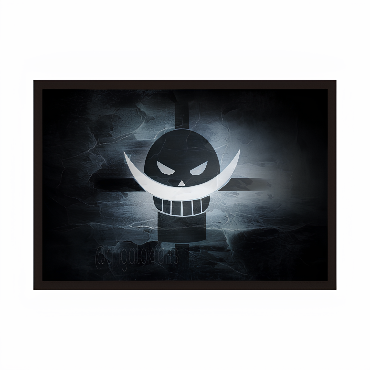 WhiteBeard Pirates Logo - One Piece Framed