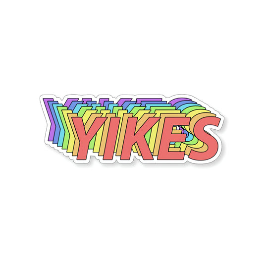 Yikes Sticker