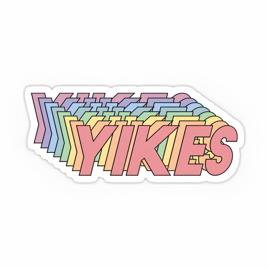 Yikes sticker