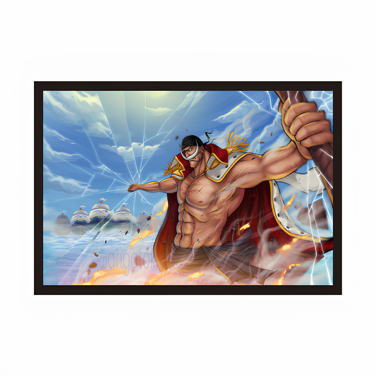 Yonko of the sea - Whitebeard Framed