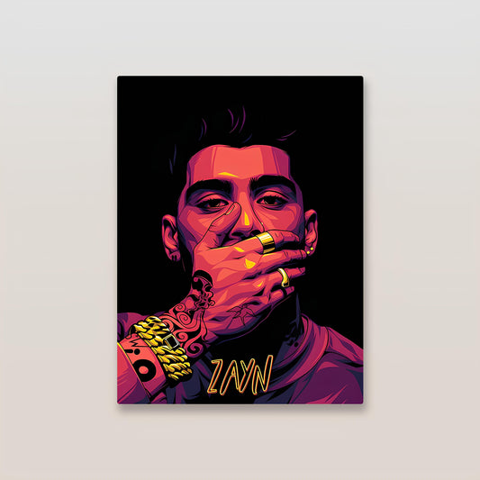 Zayn Metal Poster