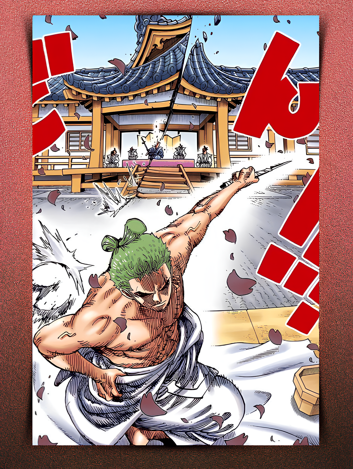 Zoro Wano Wall Poster