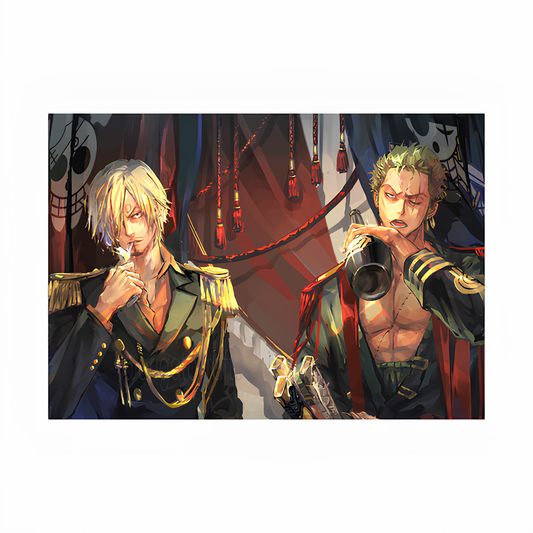 Zoro and Sanji Poster