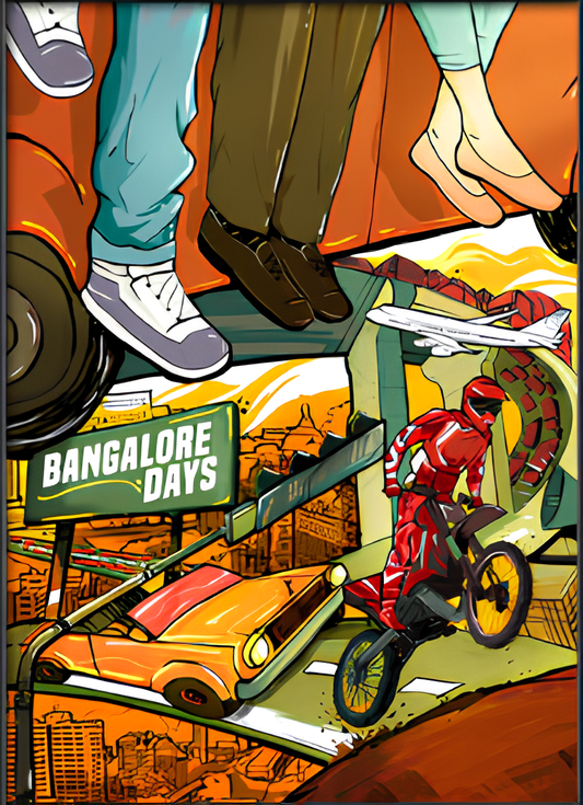 Bangalore Days Tribute Poster