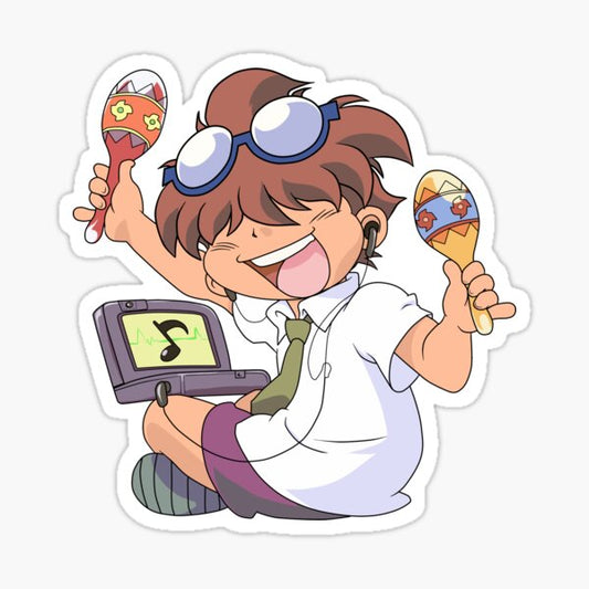 Bayblade Kenny maracas  Official Sticker-9