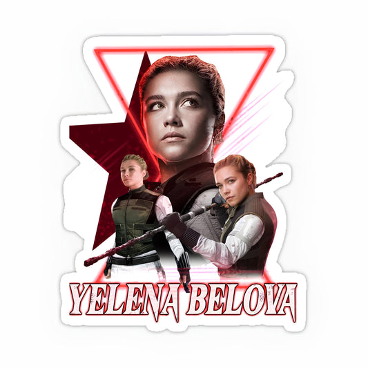 Black Widow sticker-2