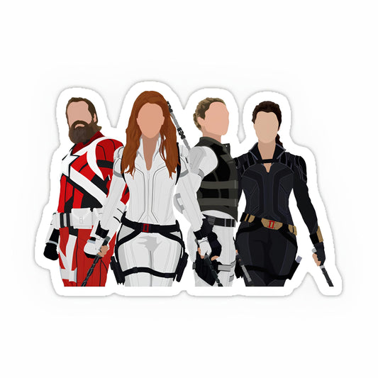 Black Widow sticker-4