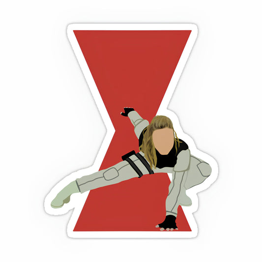 Black Widow sticker-7