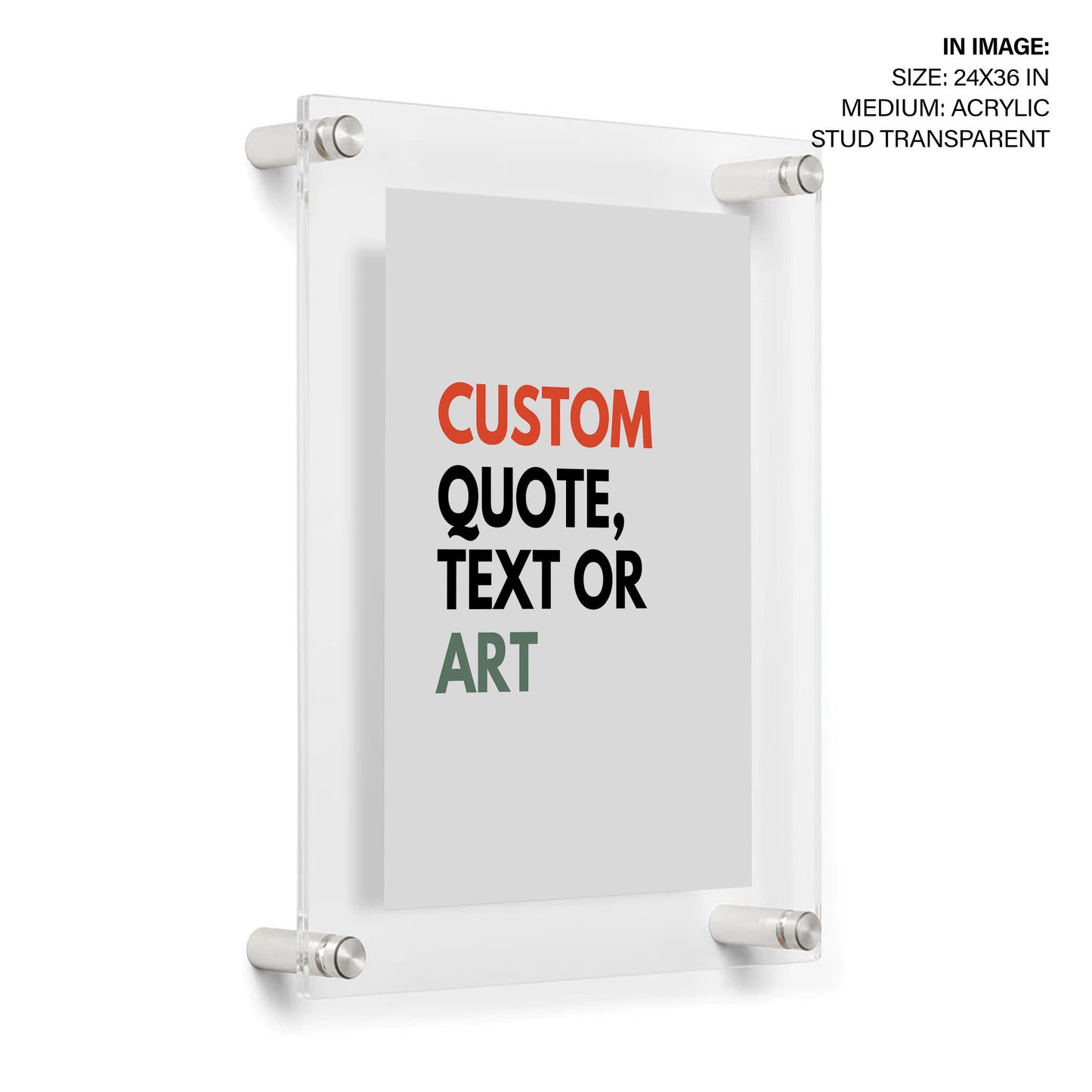 Your Custom Wall Art Frame – Quote, Design, Art – Framed, Ready to hang