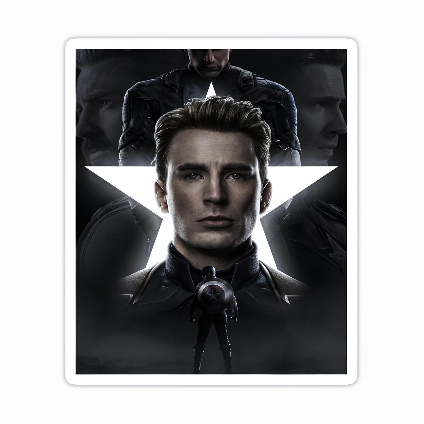 Captain America Sticker-1