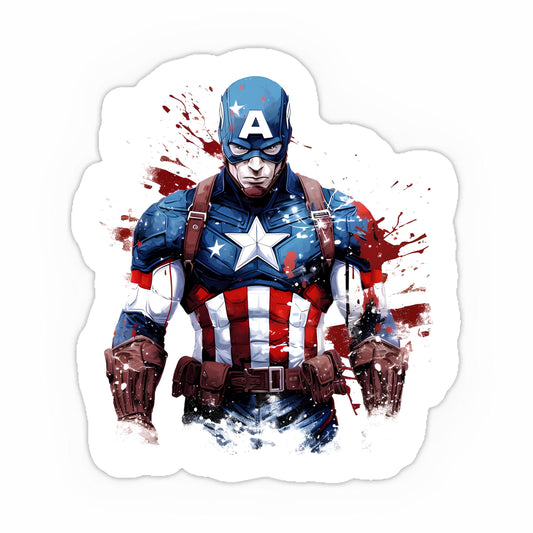 Captain America Sticker-2