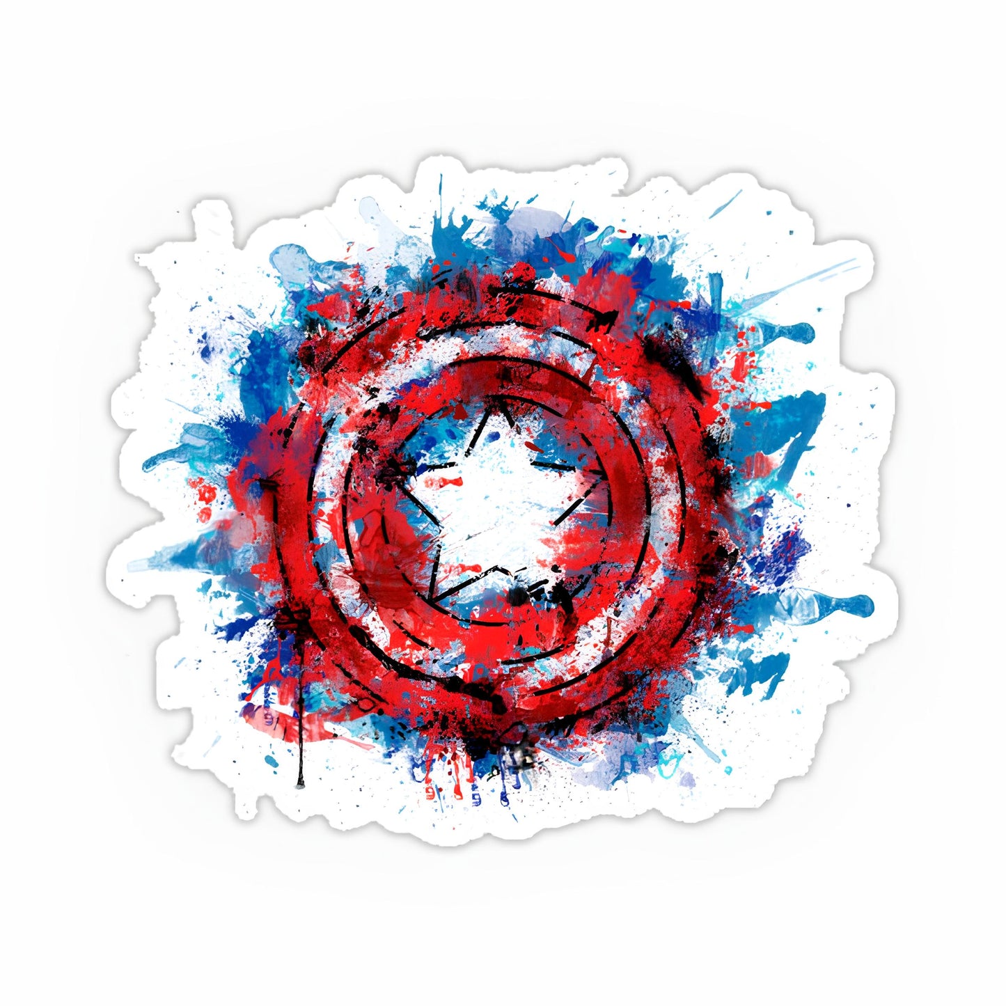 Captain America Sticker-4