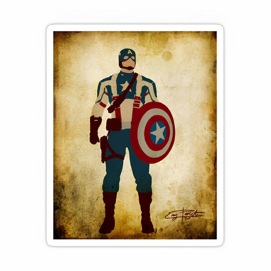 Captain America Sticker-6