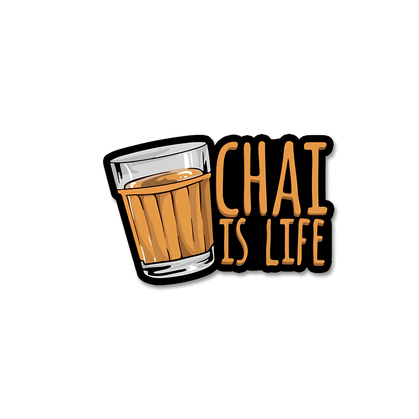 chai is life sticker