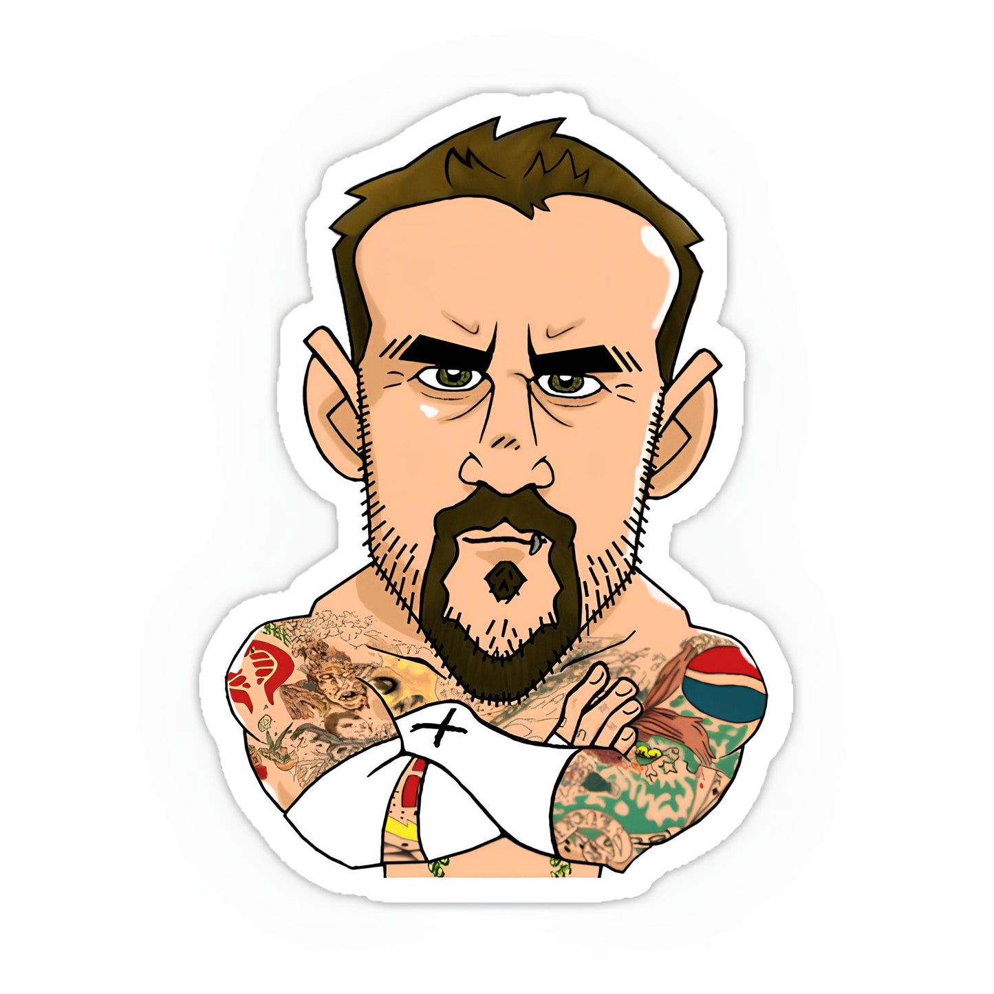 Cm Punk Sticker-4