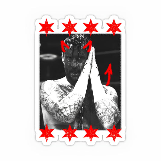 Cm Punk Sticker-5