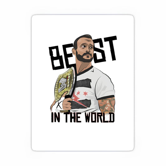 Cm Punk Sticker-7