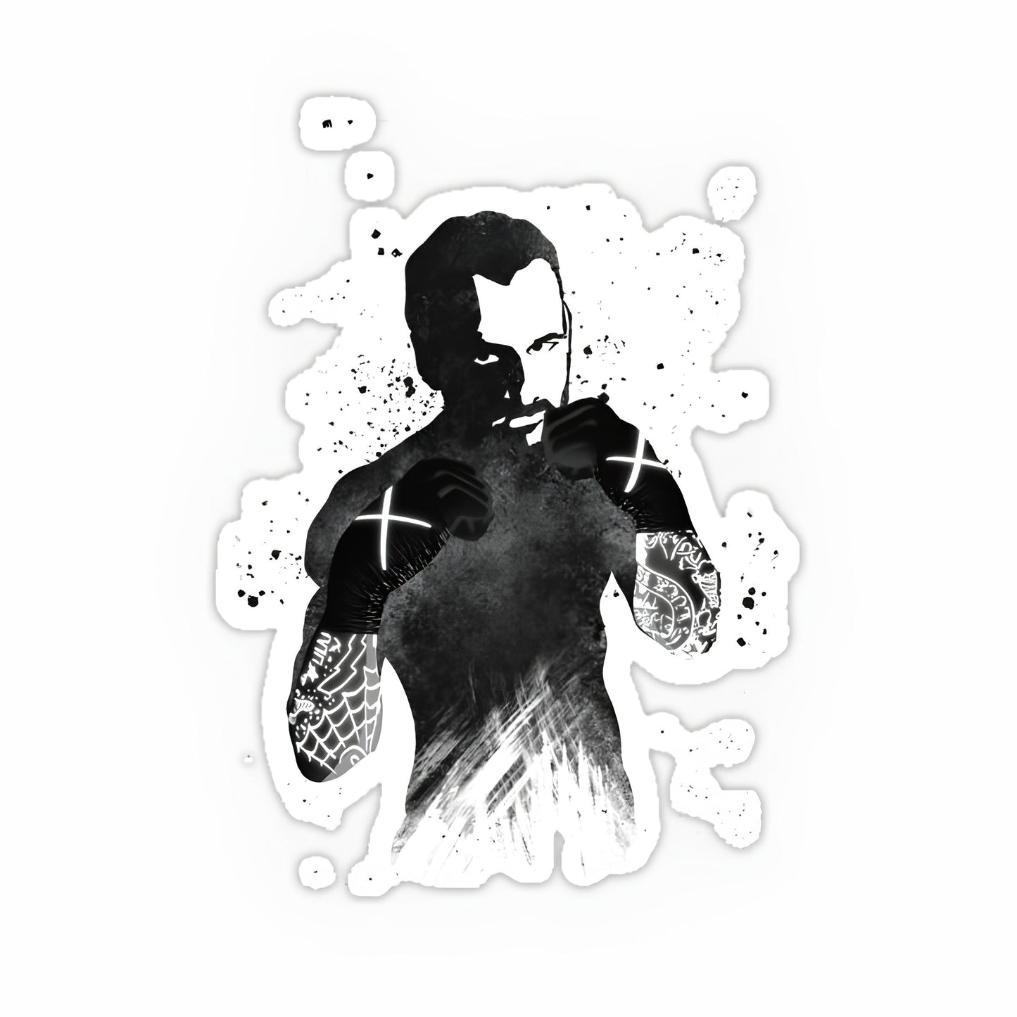 Cm Punk Sticker-8