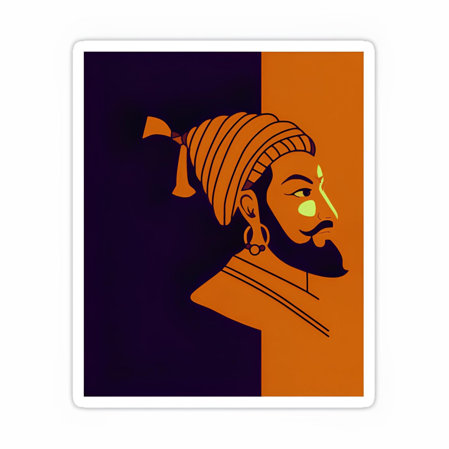 Chhatrapati Shivaji Maharaj Sticker-6