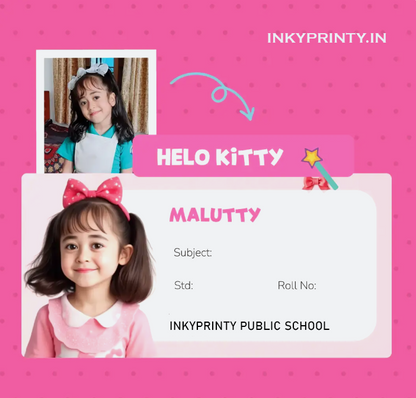 Custom School Name slip
