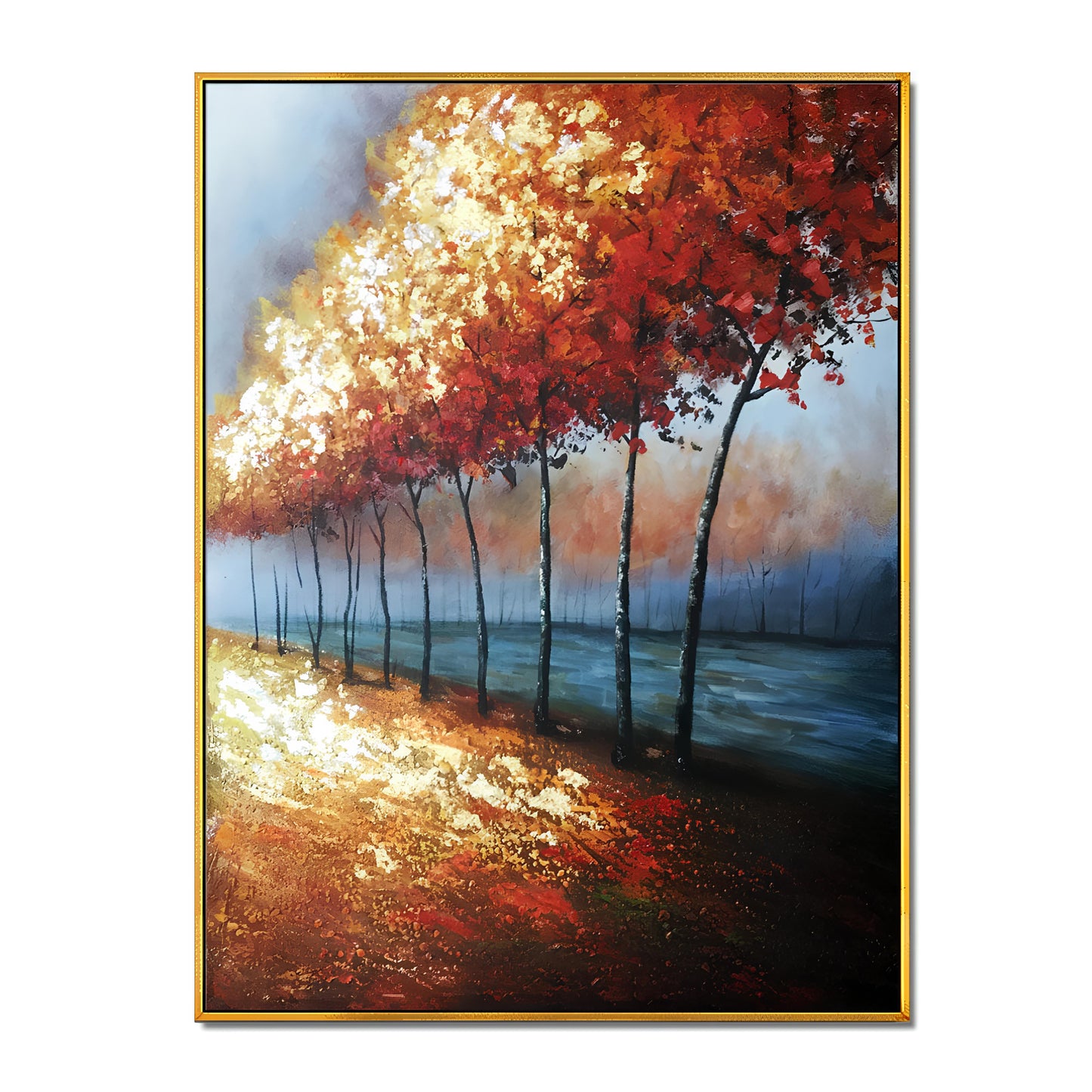 Autumn Trees oil painting