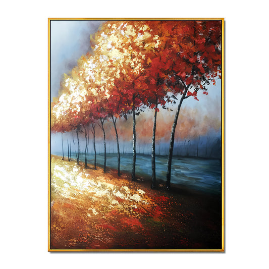 Autumn Trees oil painting