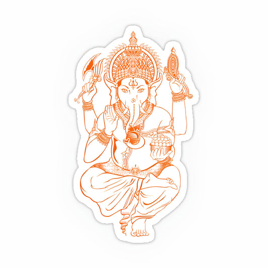 Ganesh Sticker-1