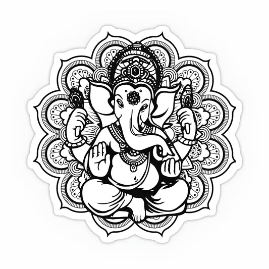 Ganesh Sticker-2