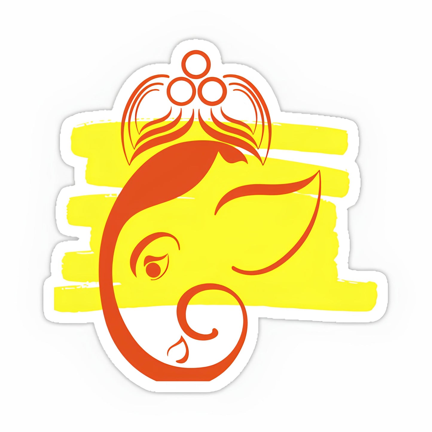 Ganesh Sticker-4