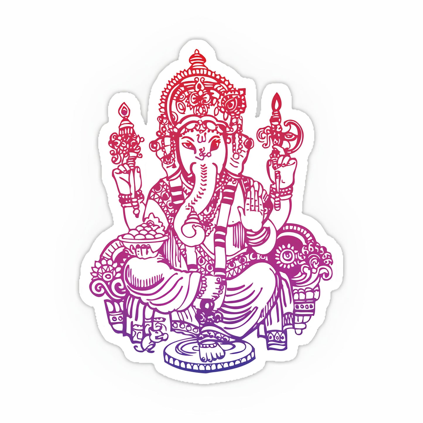 Ganesh Sticker-5