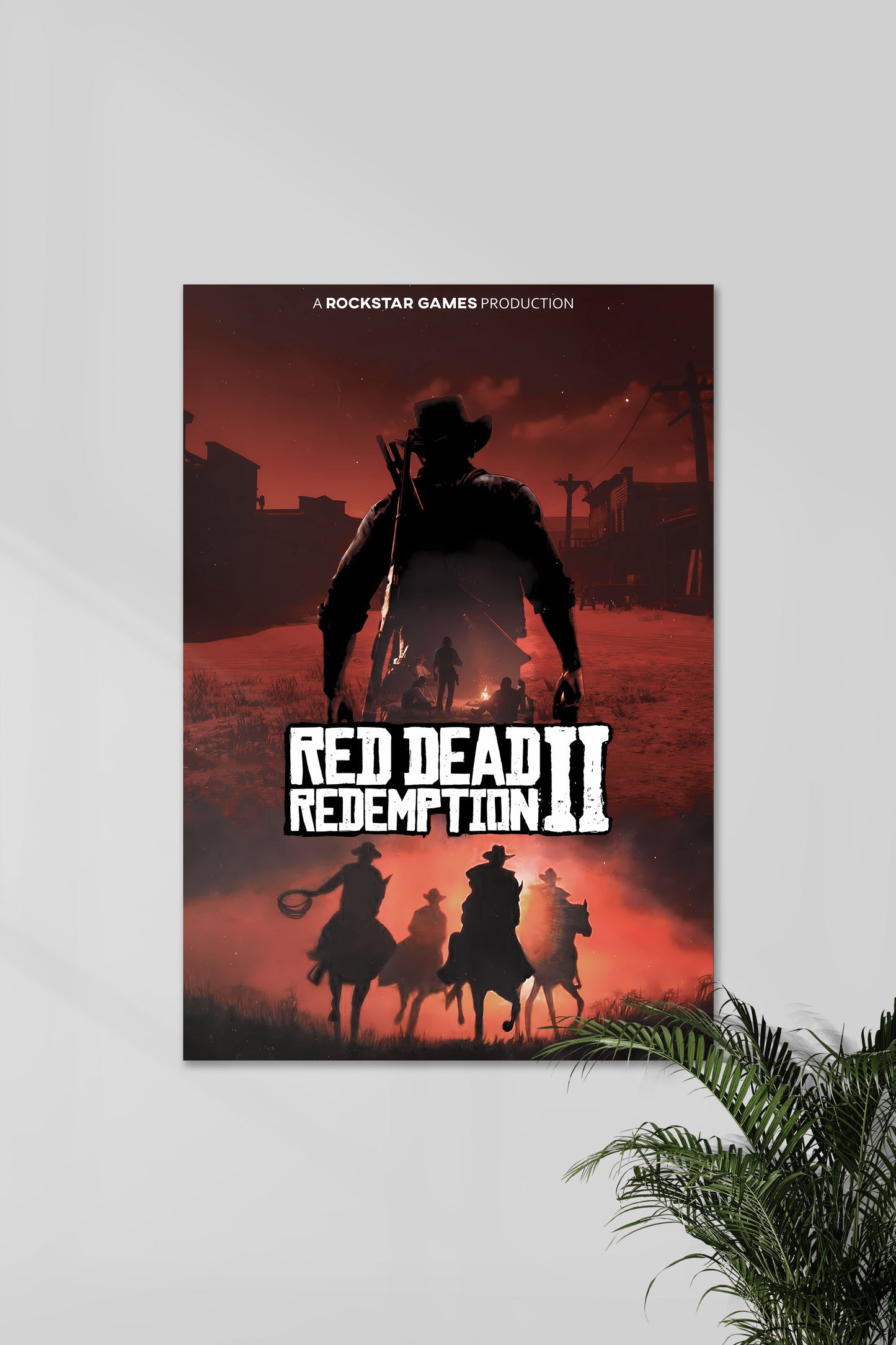 RED DEAD REDEMPTION II ( Cowboys) | RDR II | GAME POSTERS