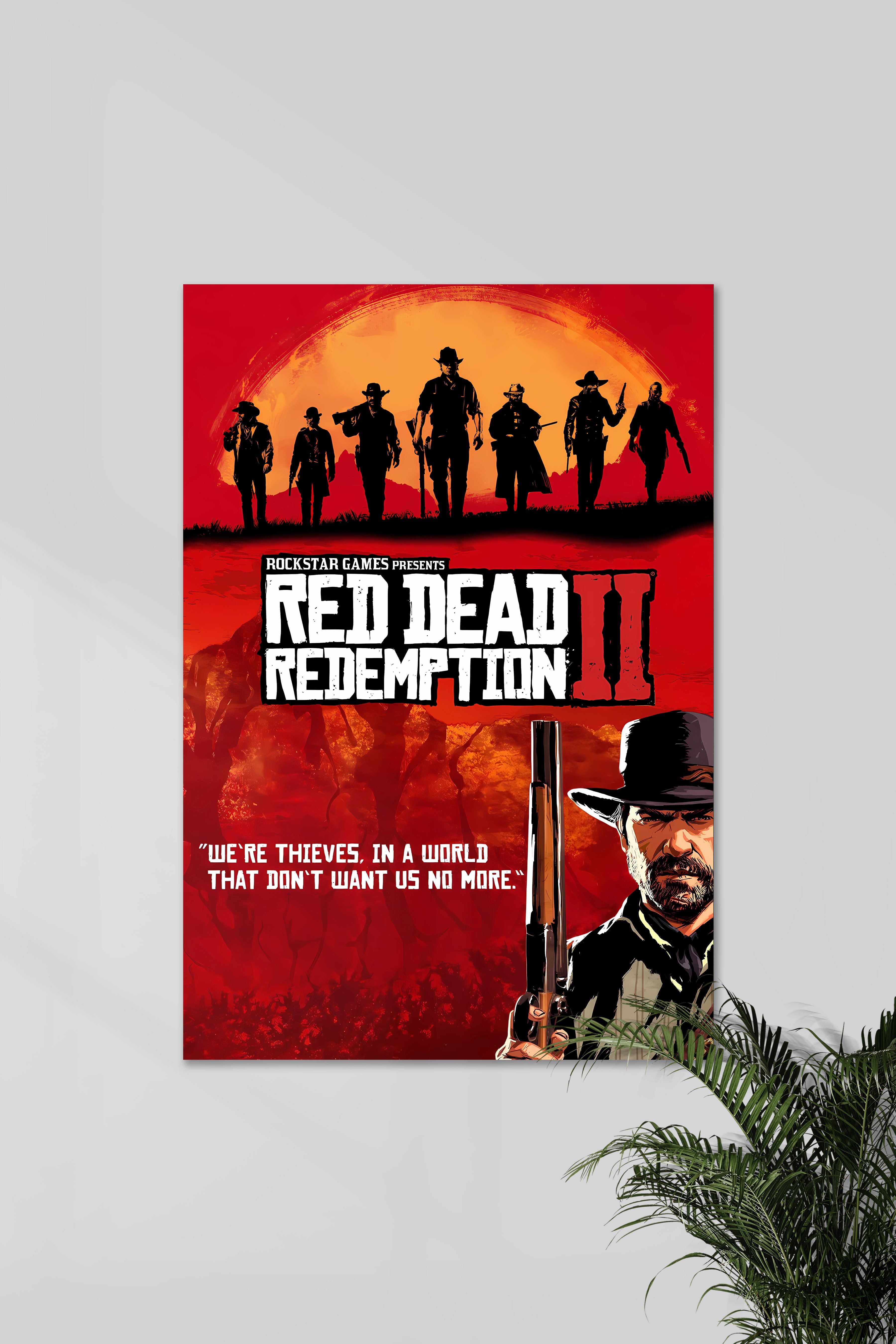 RED DEAD REDEMPTION II | RDR II | GAME POSTERS – Inkyprinty.in