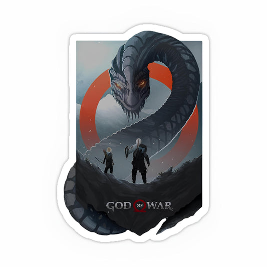 Jörmungandr GOW sticker