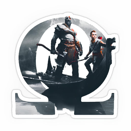 Father and Son GOW sticker