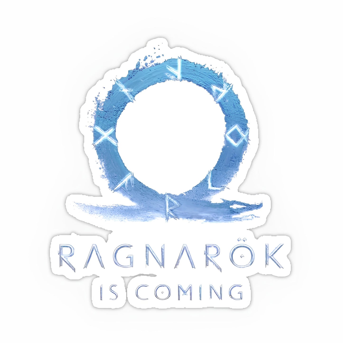 Ragnarok is coming GOW sticker