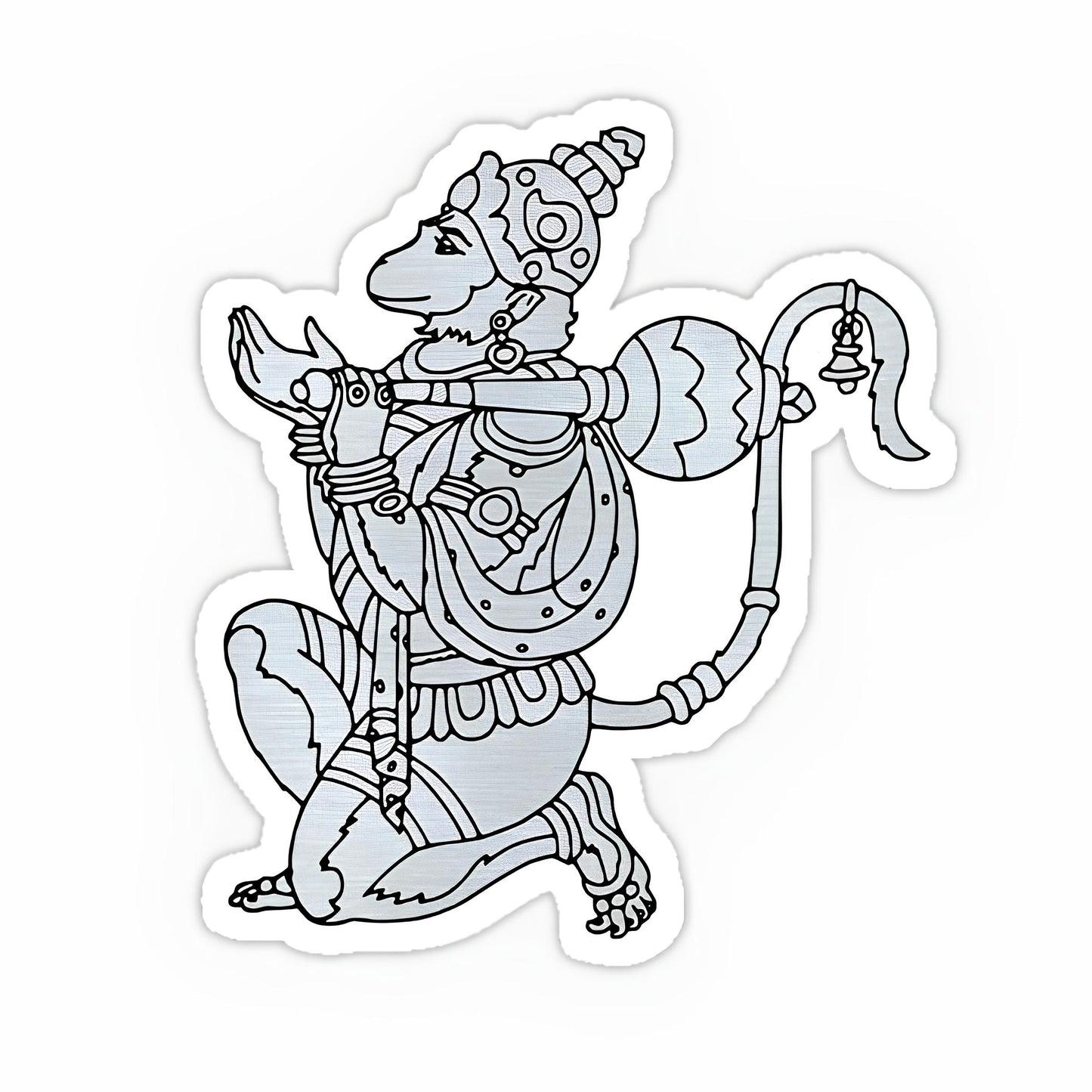 Hanuman sticker-10