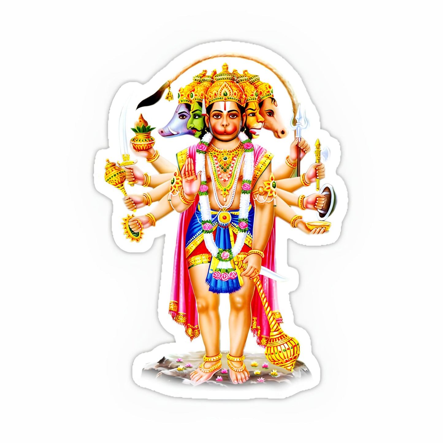 Hanuman sticker-1