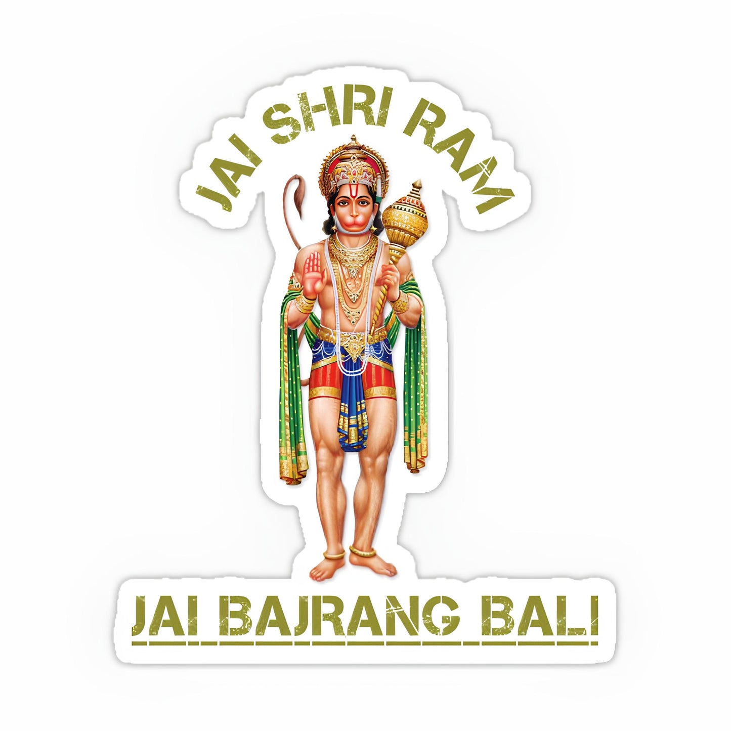 Hanuman sticker-2