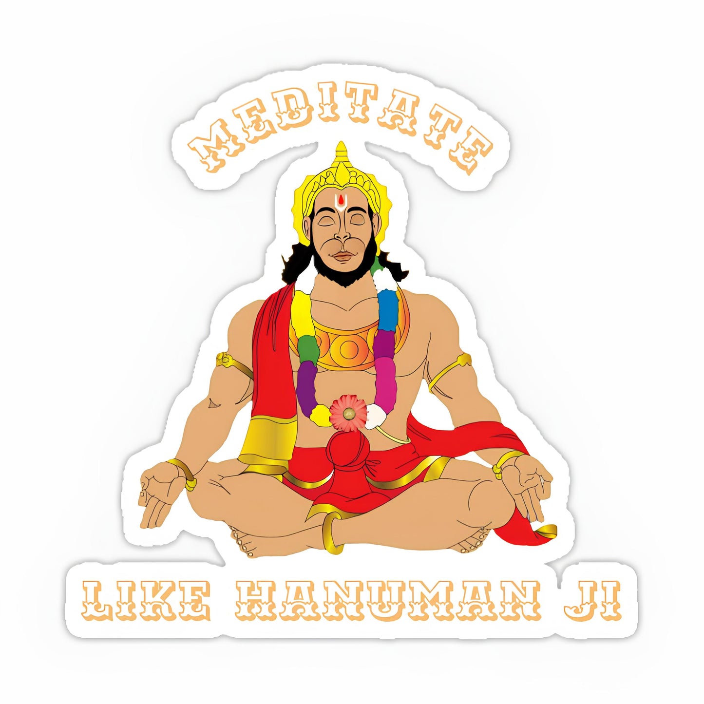 Hanuman sticker-9