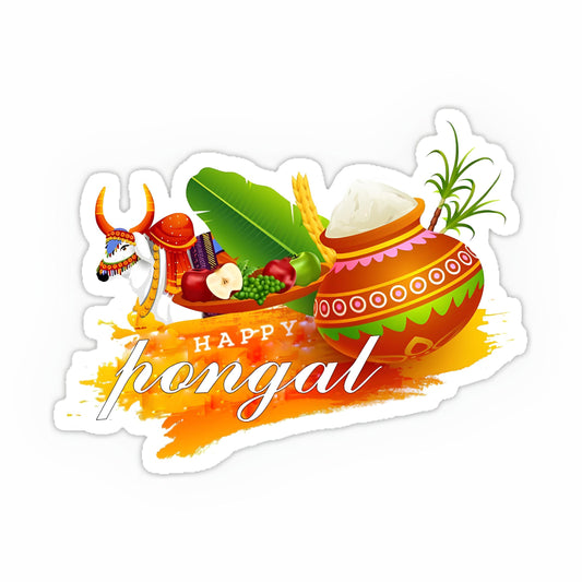 Happy pongal Sticker