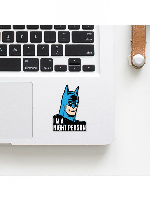 I'm A Night Person - Batman Official Sticker