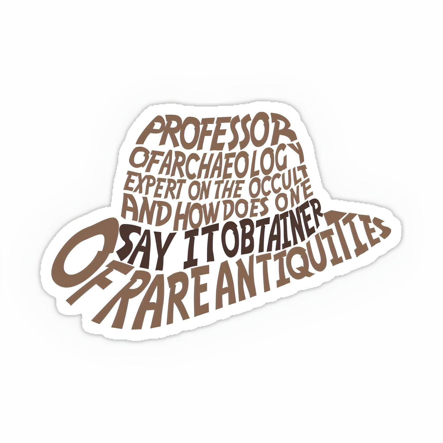 Indiana Jones Sticker-19