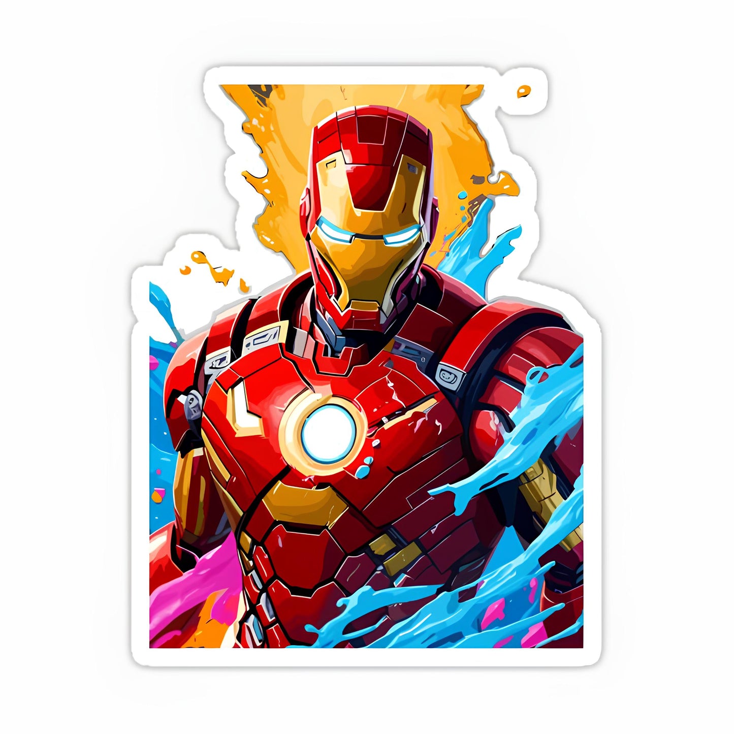 Iron Man Sticker-1