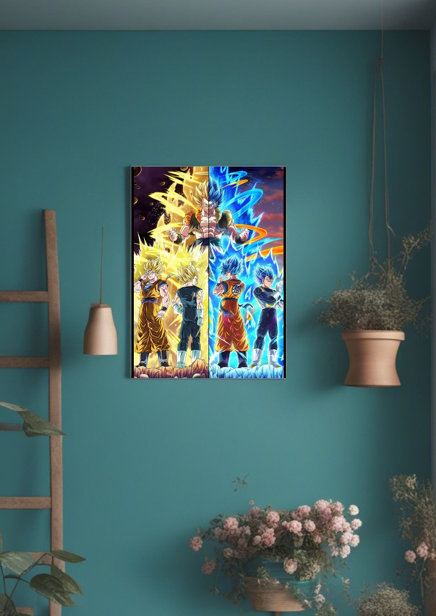 DRAGON BALL Z VEGETA AND GOKU POSTER