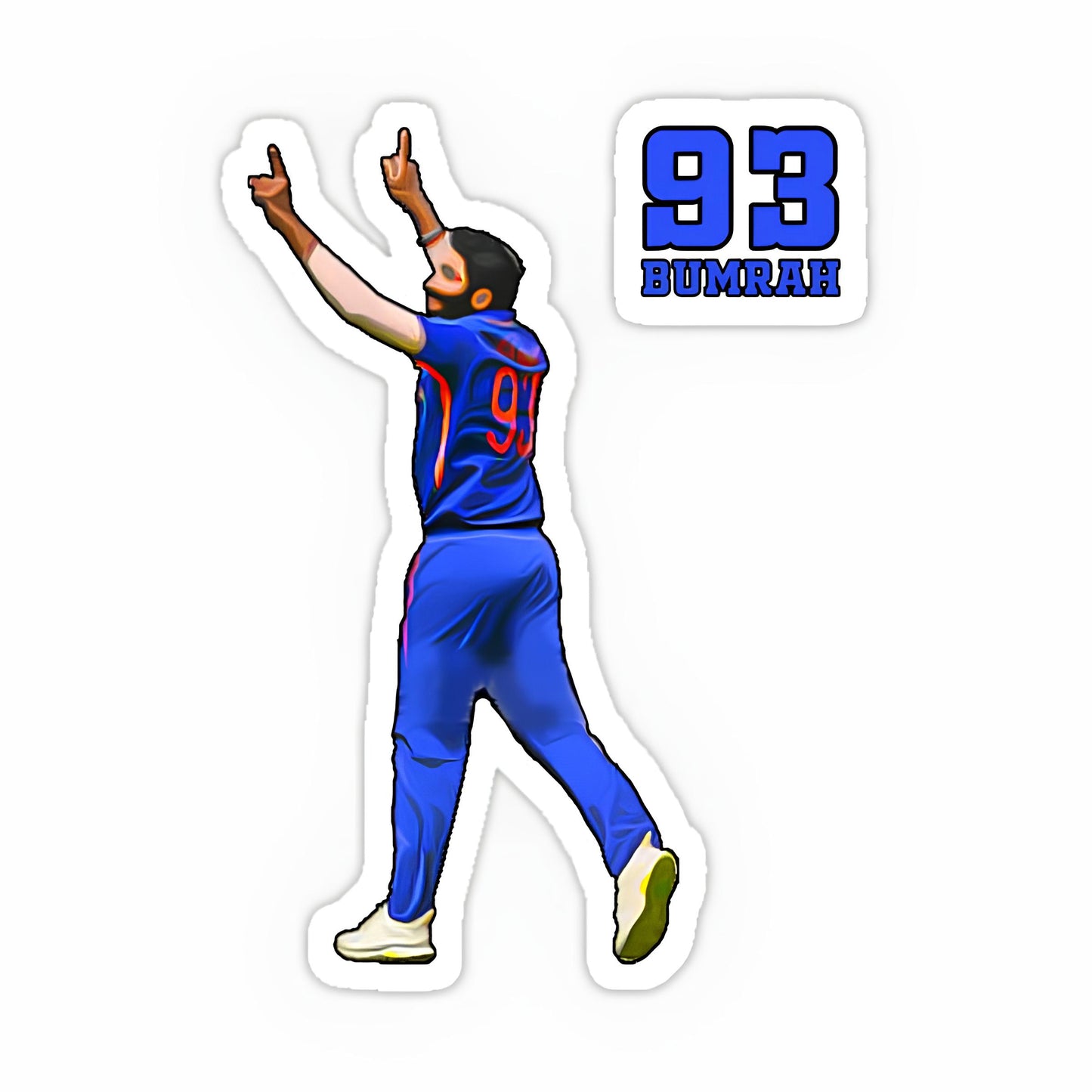 Jasprit Bumrah Sticker-3