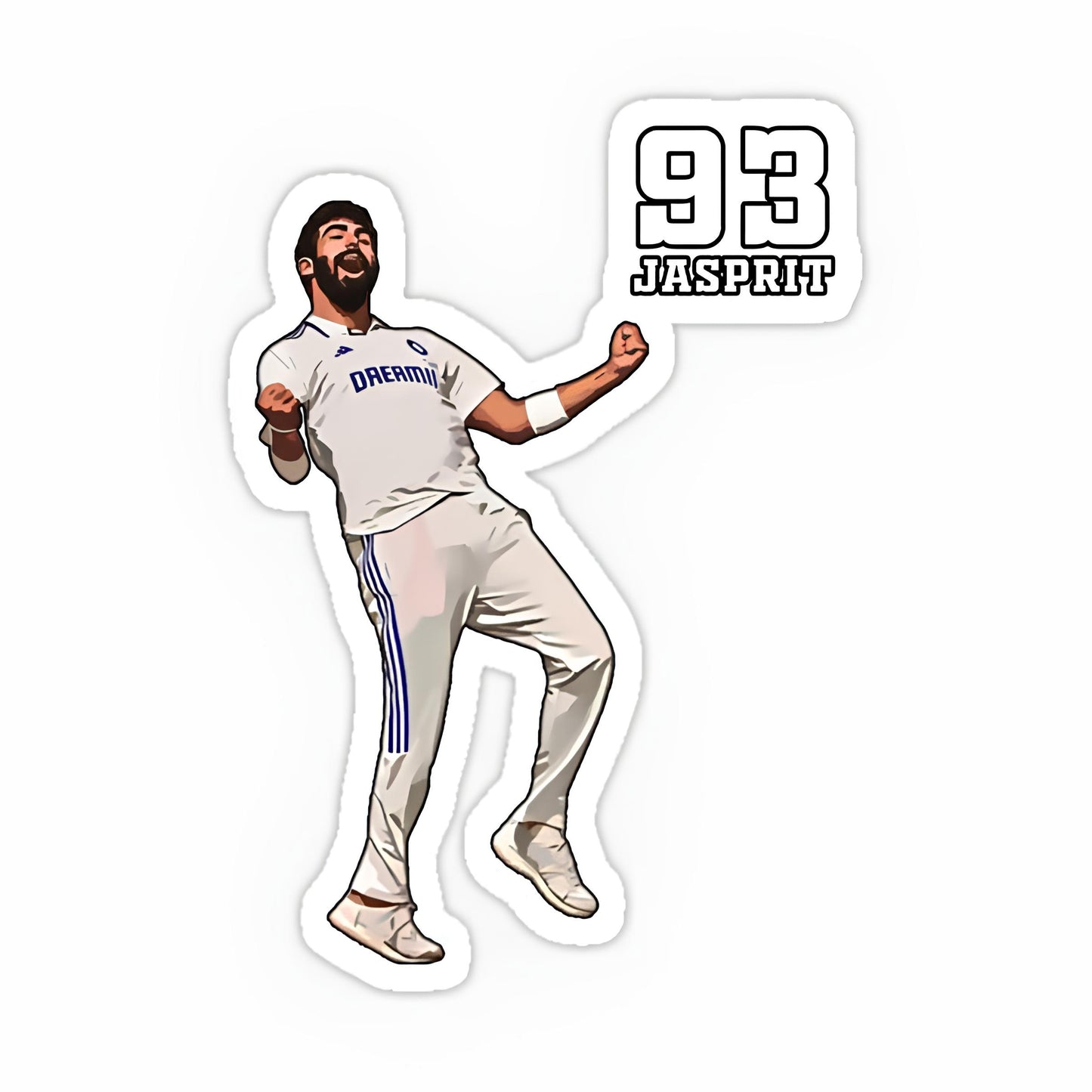 Jasprit Bumrah Sticker-4