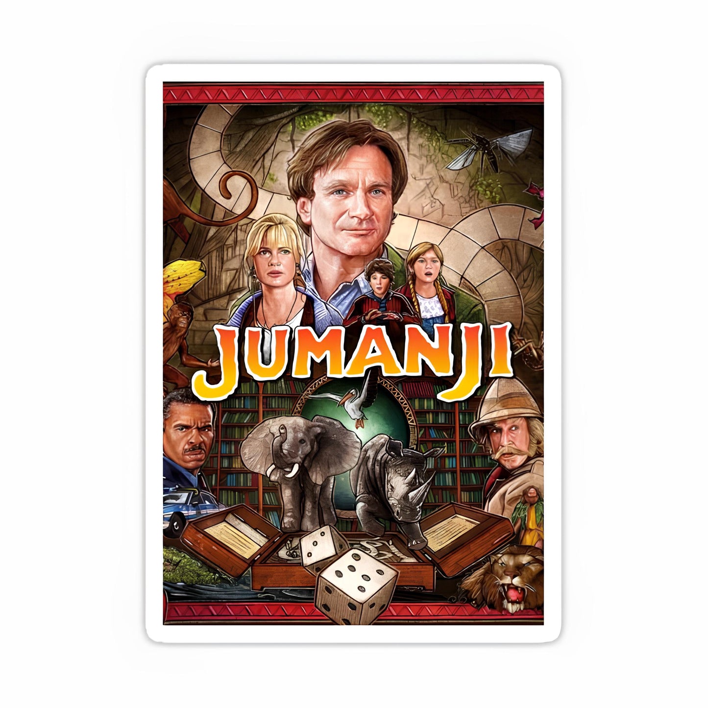 Jumanji Sticker-3