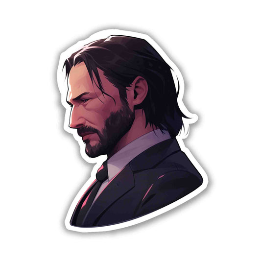 AESTHETIC JOHN WICK STICKER