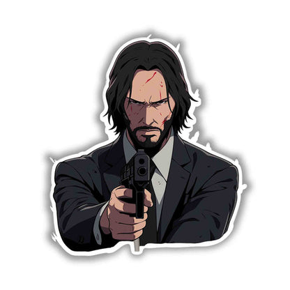 SERIOUS JOHN WICK STICKER