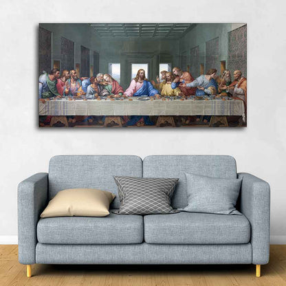 Last supper of Jesus Wall Painting